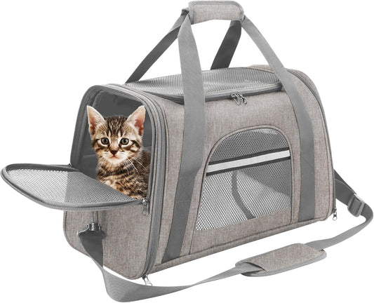 Pet Carrier Airline Approved Pet Carrier Dog Carriers for Small Dogs, Cat Carriers for Medium Cats Small Cats, Small Pet Carrier Small Dog Carrier Airline Approved Dog Cat Pet Travel Carrier