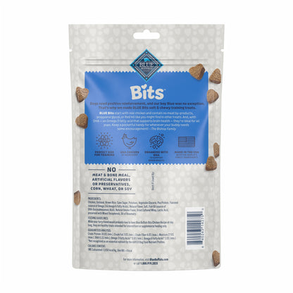 BLUE Bits Natural Chicken Recipe Soft-Moist Training Dog Treats